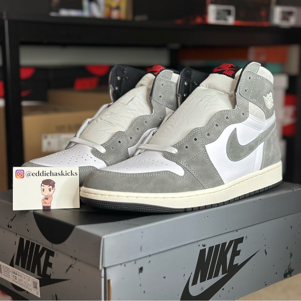 Nike Air Jordan 1 Retro High OG Washed Black Grey Size 13